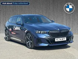 Blue Used 2024 BMW 530e M Sport Estate | £44,799