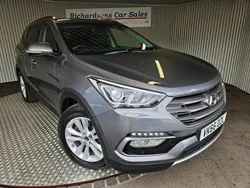 Silver Used 2016 Hyundai Santa Fe Premium SUV | £9,200 (Fair price)