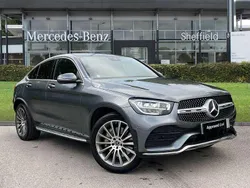 Grey Used 2021 Mercedes GLC300e AMG Line Premium Coupe | £35,785 (Fair price)