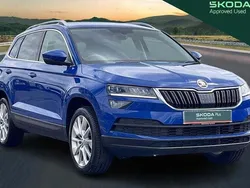 Blue Used 2022 Skoda Karoq SE L SUV | £20,859 (Fair price)