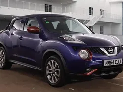 Ink blue pearl Used 2014 Nissan Juke Tekna SUV | £5,975 (Fair price)
