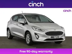 Silver Used 2018 Ford Fiesta Zetec Hatchback | £9,099 (Fair price)