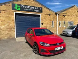 Red Used 2017 VW Golf VII GTI Hatchback | £16,195 (Fair price)