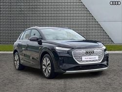 Black New 2024 Audi Q4 e-tron Sport SUV | £32,495 (Good price)