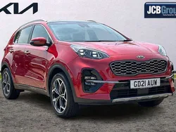 Red Used 2021 Kia Sportage GT-Line S SUV | £17,995 (Good price)