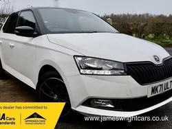 White Used 2021 Skoda Fabia Monte Carlo Hatchback | £7,790 (Fair price)