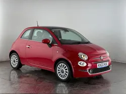 Red Used 2022 Fiat 500 Dolcevita Hatchback | £10,650 (Fair price)