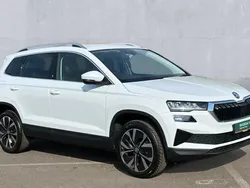 Moon white metallic Used 2025 Skoda Karoq SE L SUV | £23,990 (Fair price)