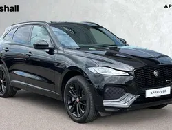 Metallic santorini black Used 2023 Jaguar F-Pace R-Dynamic SUV | £35,291 (A bit pricey)