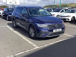 Blue Used 2022 VW Tiguan Allspace Life SUV | £23,995 (Fair price)