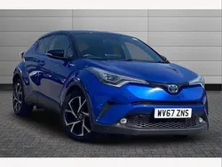 Blue Used 2017 Toyota C-HR SUV | £15,850 (Fair price)