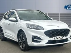 White Used 2022 Ford Kuga ST-Line X SUV | £20,580 (Fair price)