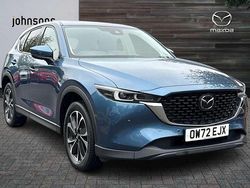 Blue Used 2022 Mazda CX-5 Edition SUV | £20,390 (Fair price)