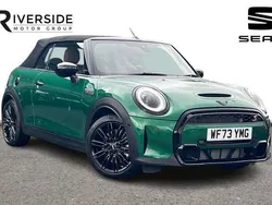 British racing green metallic Used 2023 Mini Cooper S Cabriolet Exclusive Cabriolet | £25,990 (A bit pricey)
