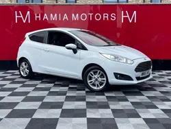 White Used 2015 Ford Fiesta Zetec Hatchback | £4,850 (Fair price)