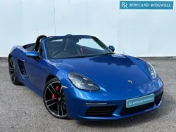 Blue Used 2017 Porsche 718 Boxster S Cabriolet | £43,000