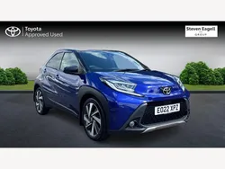 Blue Used 2022 Toyota Aygo Hatchback | £12,148 (Fair price)