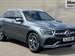 Grey Used 2021 Mercedes GLC220 AMG line SUV | £29,018 (Fair price)