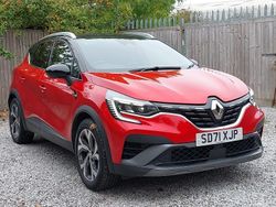 Red Used 2021 Renault Captur R.S. SUV | £16,498 (Fair price)