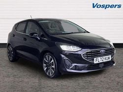 Black Used 2022 Ford Fiesta Titanium X Hatchback | £13,695