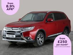 Red Used 2019 Mitsubishi Outlander SUV | £14,136 (Fair price)