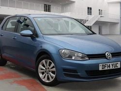 Blue Used 2014 VW Golf VII SE Hatchback | £6,295 (Good price)