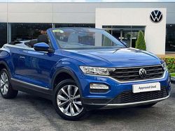 Blue Used 2021 VW T-Roc Cabriolet Design Cabriolet | £18,999 (Good price)