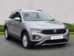 Silver Used 2023 VW T-Roc Life SUV | £17,377 (Fair price)