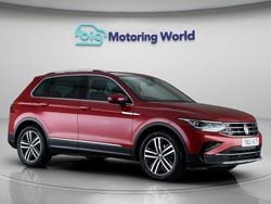 Red Used 2021 VW Tiguan Elegance SUV | £23,300 (Fair price)