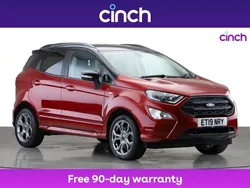 Red Used 2019 Ford Ecosport ST-Line SUV | £9,749 (Fair price)