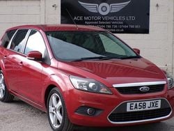 Red Used 2008 Ford Focus Titanium Estate | £2,750 (Fair price)