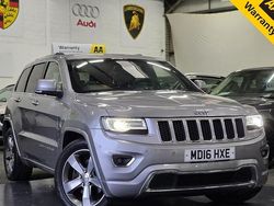 Grey Used 2016 Jeep Grand Cherokee Overland SUV | £14,995 (Fair price)