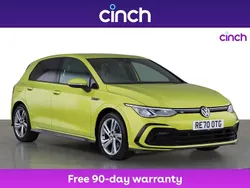 Yellow Used 2020 VW Golf VII R-line Hatchback | £19,299 (Fair price)