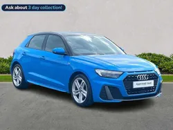 Blue Used 2019 Audi A1 S-Line Hatchback | £15,298 (Fair price)