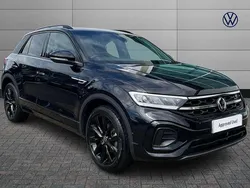 Black Used 2022 VW T-Roc R-line SUV | £24,899 (Fair price)