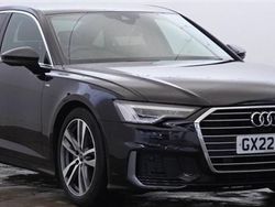 Black Used 2022 Audi A6 S-Line Sedan | £33,480