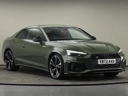 District green metallic Used 2023 Audi S5 Black Edition Coupe | £42,300