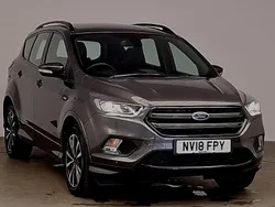 Grey Used 2018 Ford Kuga ST-Line SUV | £11,998 (Fair price)