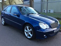 Blue Used 2006 Mercedes C320 Avantgarde Sedan | £2,695