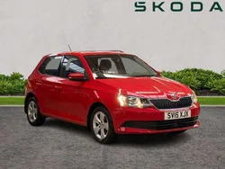 Red Used 2015 Skoda Fabia SE Hatchback | £9,995 (Fair price)
