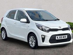 White Used 2018 Kia Picanto 2 Hatchback | £9,299 (Fair price)