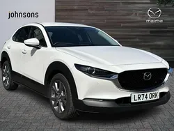 White Used 2024 Mazda CX-30 Takumi-Line SUV | £21,990 (A bit pricey)