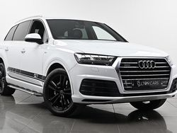 White Used 2015 Audi Q7 S-Line SUV | £19,990