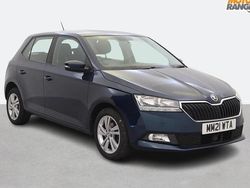 Blue Used 2021 Skoda Fabia SE Hatchback | £11,495 (Fair price)