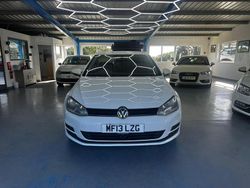 White Used 2013 VW Golf VII SE Hatchback | £6,595 (Fair price)