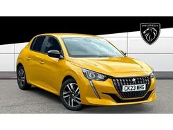 Yellow Used 2023 Peugeot 208 Active+ Hatchback | £14,450 (Fair price)