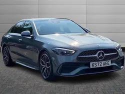 Grey Used 2023 Mercedes C300 AMG Line Premium Plus Sedan | £35,217