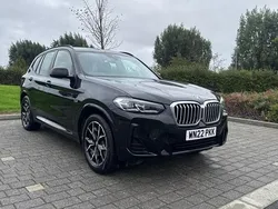 Black Used 2022 BMW X3 M Sport SUV | £33,895 (Fair price)