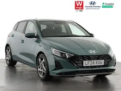 Green Used 2024 Hyundai i20 Premium Hatchback | £17,599 (A bit pricey)