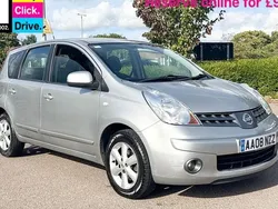 Silver Used 2008 Nissan Note Acenta MPV | £1,620 (Fair price)